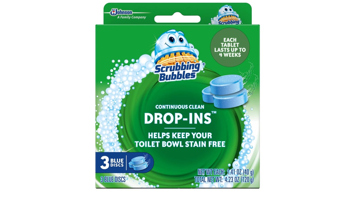 Scrubbing Bubbles Drop-Ins Continuous Clean Tablets (3 Ct)