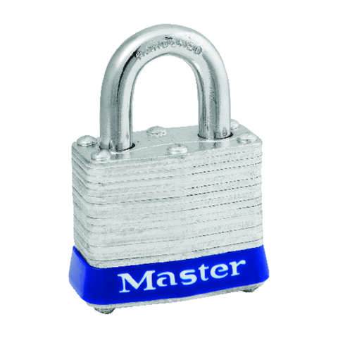 Master Lock 1-5/16 in. H X 3/4 in. W X 1-9/16 in. L Steel Pin Tumbler Padlock Keyed Alike