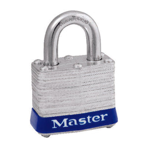 Master Lock 1-5/16 in. H X 3/4 in. W X 1-9/16 in. L Steel Pin Tumbler Padlock Keyed Alike