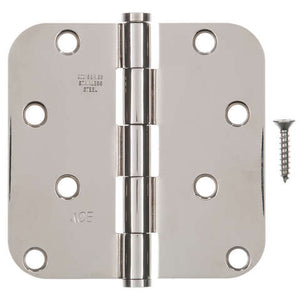 Ace 4 in. L Stainless Steel Residential Door Hinge 1 pk