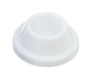 Ace 1-7/8 in. W Plastic White Wall Door Stop Mounts to door and wall