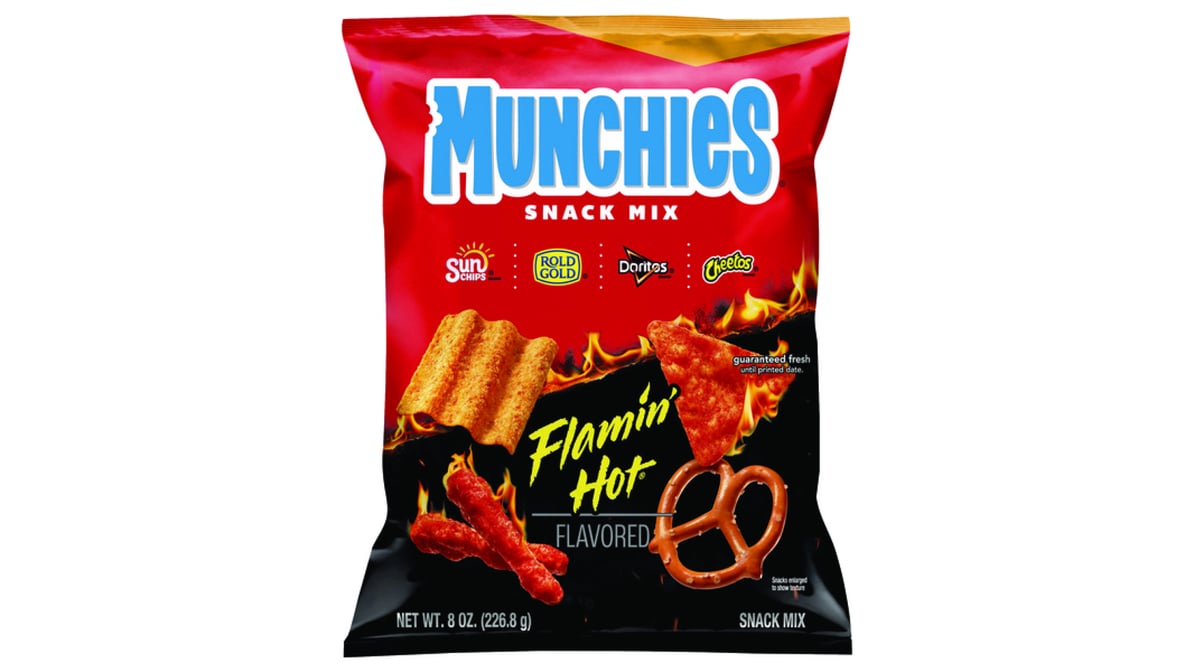 Munchies Snack Mix Flamin' Hot Flavored (8 Oz)