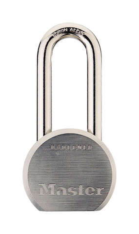 Master Lock 2-3/16 in. H X 1 in. W X 2-1/2 in. L Steel 5-Pin Cylinder Padlock