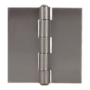 Ace 3 in. L Natural Weldable Door Hinge 1 pk