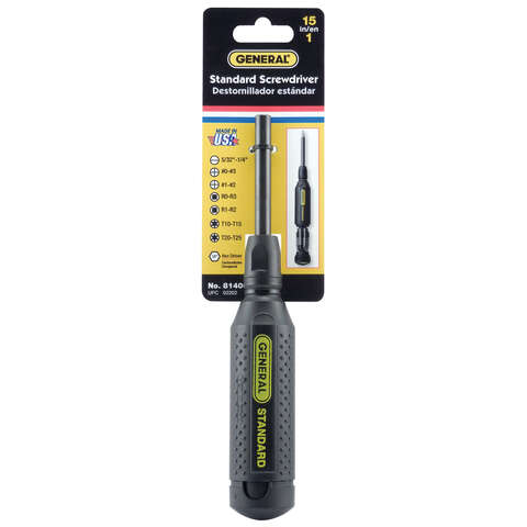 General Multi-Bit Screwdriver 8 pc