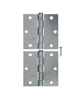 Ace 3-1/2 in. L Zinc-Plated Broad Hinge 2 pk