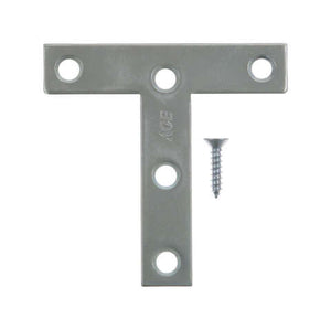 Ace 3 in. H X 3.75 in. W X 3 in. D Zinc Tee Plate