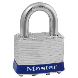 Master Lock 1-5/16 in. H X 1 in. W X 1-3/4 in. L Steel 4-Pin Cylinder Padlock Keyed Alike