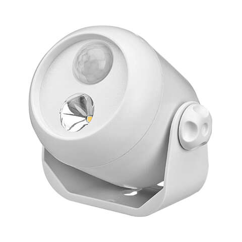 Mr. Beams Motion-Sensing Battery Powered LED White Spotlight