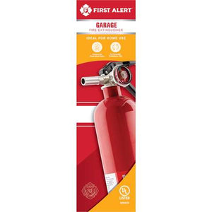 First Alert 2-3/4 lb Fire Extinguisher For Garage OSHA/US Coast Guard Agency Approval