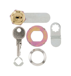 Ace Bright Brass Silver Brass Cam Lock