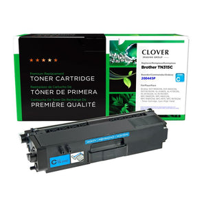 Clover Imaging Remanufactured High Yield Cyan Toner Cartridge for Brother TN315