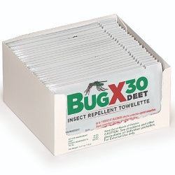 CoreTex BugX30¨ Insect Repellent Towelette Individual Packet with Deet