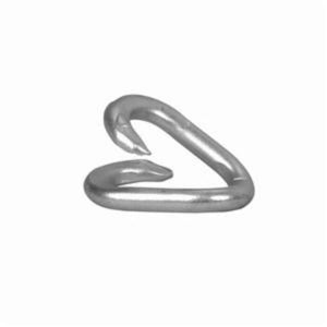 Campbell¨ 5800324 Repair Link, 1/4 to 1-1/4 in Trade, 400 lb Load, Low Carbon Steel, Zinc Plated