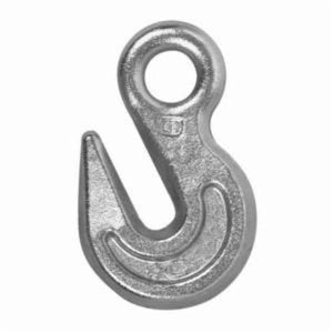 Campbell¨ T9001824 Grab Hook, 1/2 in Trade, 9200 lb Load, 43 Grade, Eyelet Attachment, Forged Steel