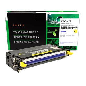 Clover Imaging Remanufactured High Yield Yellow Toner Cartridge for Dell 3130