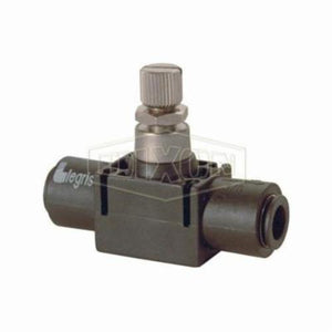 Legris by Dixon¨ 77705600 In-Line Flow Control Valve, 15 to 145 psi, Nylon Body