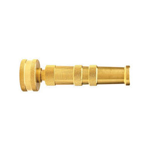 Dixon¨ BTN75 Brass Twist Nozzle, 3/4 in Garden Hose Thread Connection, 150 psi Pressure, Brass, Domestic