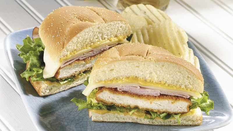 Chicken Cordon Blue Sandwich