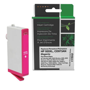 Clover Imaging Remanufactured High Yield Magenta Ink Cartridge for HP 920XL (CD973AN)