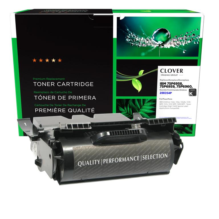 Clover Imaging Remanufactured High Yield Toner Cartridge for IBM 1532/1552/1572/1650