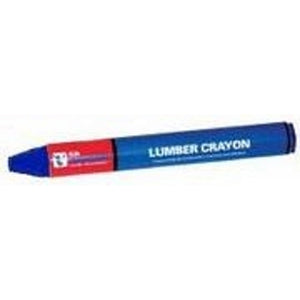 Cully 67404 Blue Lumber Crayon (12/Box)