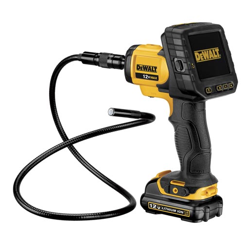 DeWALT¨ DCT411S1 Inspection Camera Kit, 9 mm Dia x 3 ft L Probe