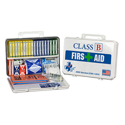 Certified Safety K615-019 Class-B 36M Metal First Aid Kit