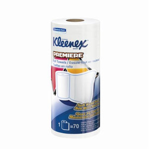 Kleenex¨ 50606 Essentialª Plus+ Hard Roll Towel, 1 Plys, Paper, White, 8 in W