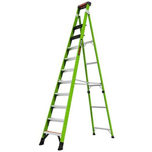 Sentinel, Model 12', Type IAA - 375 lbs rated, fiberglass stepladder