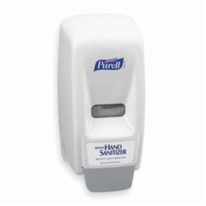 PURELL¨ 9621-12 800 Bag-in-Box Compact Hand Sanitizer Dispenser, Glossy, 800 mL Capacity, 11.06 in OAL, Wall Mount, Plastic