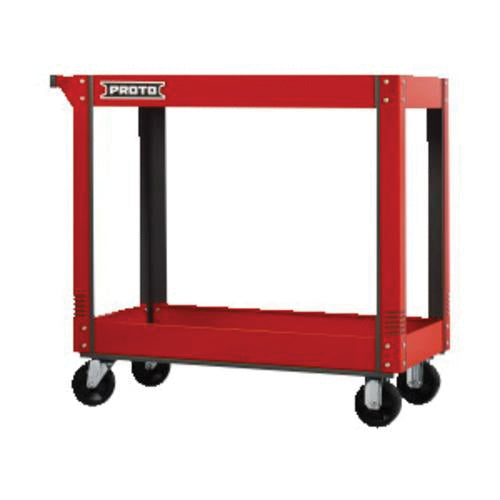 Proto¨ J441000-RD 440SS Basic Utility Cart, 600 lb Load, 37-1/2 in L x 38-1/2 in H, Red