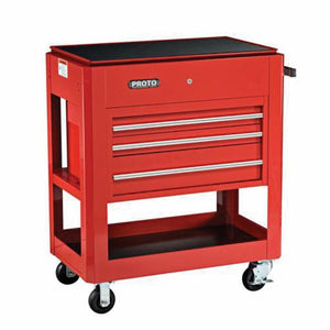 Proto¨ J459000-3RD 440SS Heavy Duty Utility Cart, 750 lb Load, 39-1/2 in L x 46 in H, Red