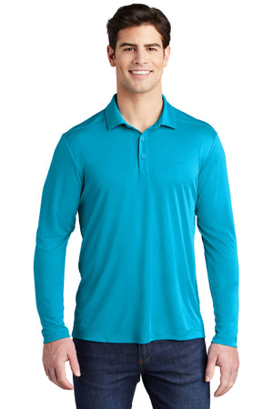Sport-Tek   Posi-UV  Pro Long Sleeve Polo. ST520LS
