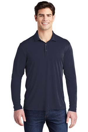 Sport-Tek   Posi-UV  Pro Long Sleeve Polo. ST520LS