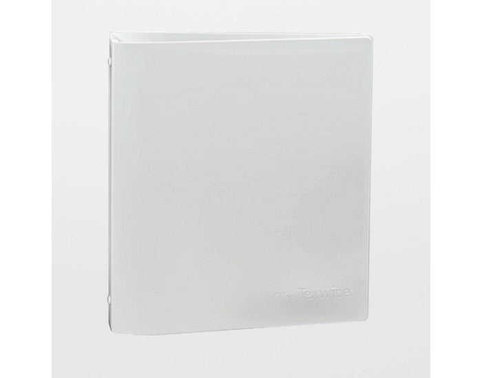 Texwipe¨ TX5810 TexWrite¨ Cleanroom 3-Ring Binder, Slide-Tab, Plastic, White