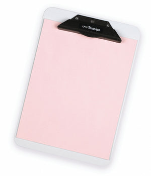 Texwipe¨ TX5835 TexWrite¨ Cleanroom Clipboard, A4 Size, Plastic Clip, Polypropylene File, White File