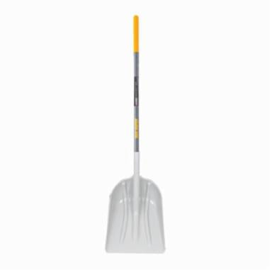 True Temper¨ 1680100 Scoop Shovel, 48 in L Handle, ABS Poly Blade, Hardwood Handle