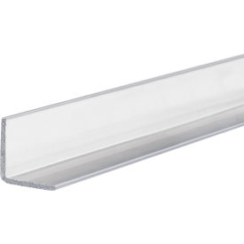 USA Sealing Polycarbonate 90 Degree Angle 72"L x 1-1/2"W, Clear