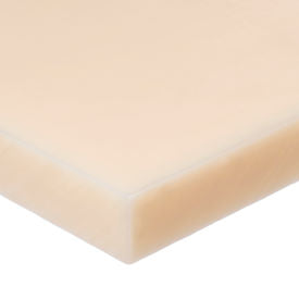 USA Sealing Nylon 6/12 Bar 48"L x 2"W x 3/8" Thick, Off-White