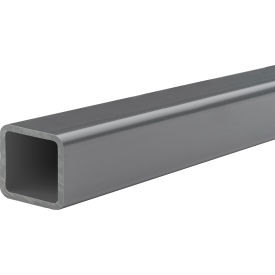 USA Sealing PVC Rectangular Tube 72"L x 7/8"W, Gray