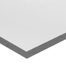 USA Sealing PVC Type 2 Sheet 12"L x 12"W x 1/8" Thick, Light Gray