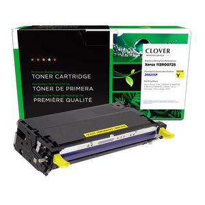 Clover Imaging Remanufactured High Yield Yellow Toner Cartridge for Xerox 113R00725