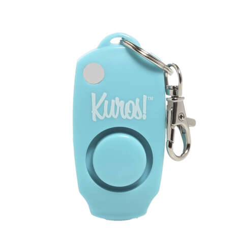 Mace Kuros Teal Aluminum/Plastic Personal Alarm Clip