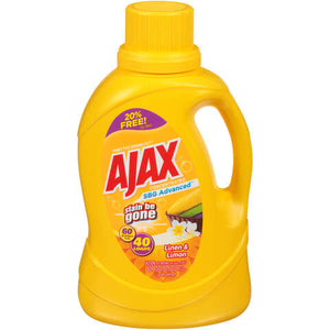 Ajax SBG Advanced Linen and Limon Scent Laundry Detergent Liquid 60 oz