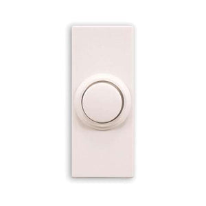 Heath Zenith Plastic Wireless Pushbutton Doorbell