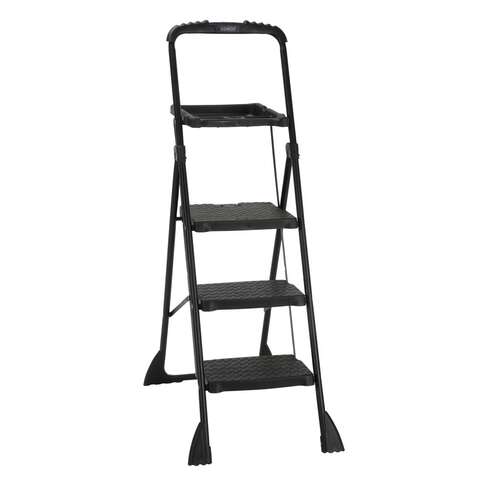 Cosco 60.98 in. H X 21.65 in. W X 3.31 in. D 250 lb. capacity 3 step Steel Folding Step Stool