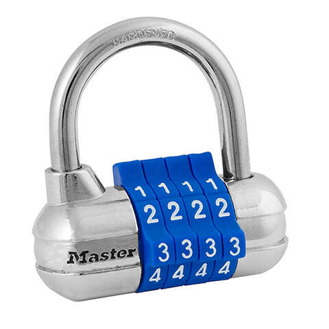 Master Lock 2-1/4 in. W 4-Digit Combination Padlock