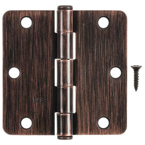 Ace 3-1/2 in. L Oil Rubbed Bronze Residential Door Hinge 3 pk