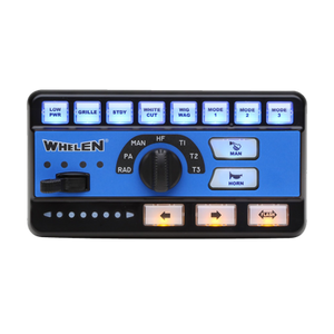 Whelen CenCom Sapphireª Remote Siren & Control Center With Rotary Control Head Ð CCSRN36